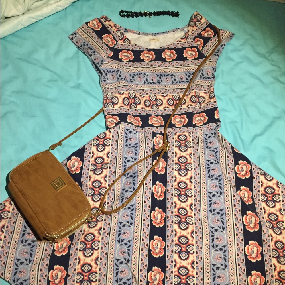 Floral print Hollister skater dress - Picture 1 of 3